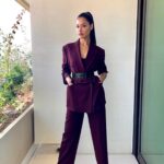Janina Gavankar Instagram - power pony power suit = ?