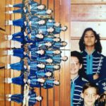 Janina Gavankar Instagram - Junior high jazz band picture. Everyone smiling...happy to be there...what's w the militant brown girl in the back?? #MemoryLane