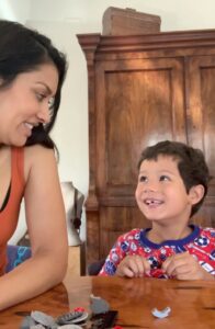 Janina Gavankar Instagram - This 3 year of clip of a video of my nephew putting together Iden’s Lego set. 🫣