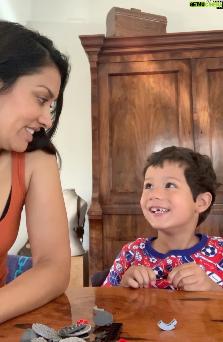 Janina Gavankar - 8.7K Likes - This 3 year of clip of a video of my nephew putting together Idenās Lego set. š«£