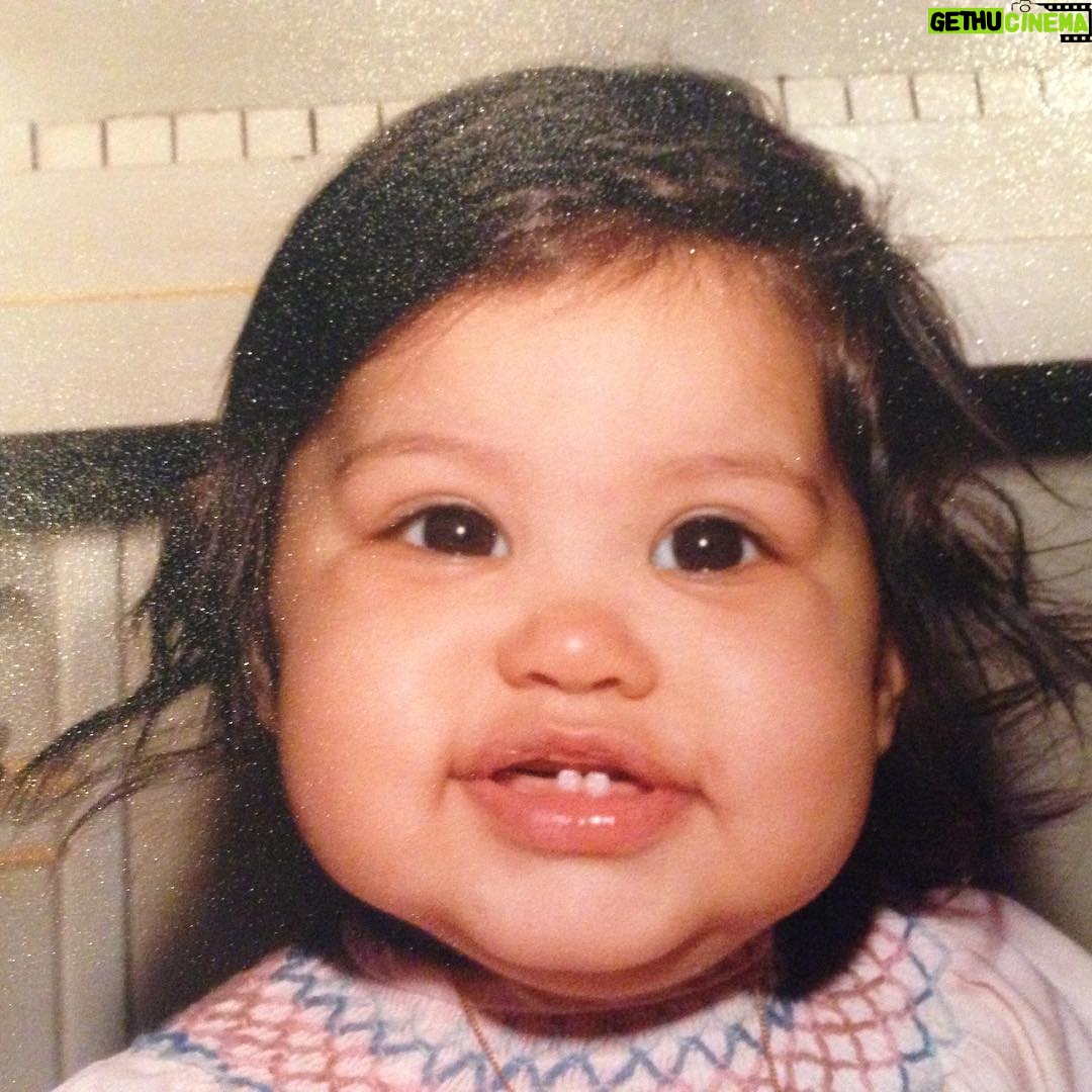 Janina Gavankar Instagram - You can thank my mom for this #TBT. (7 months old)