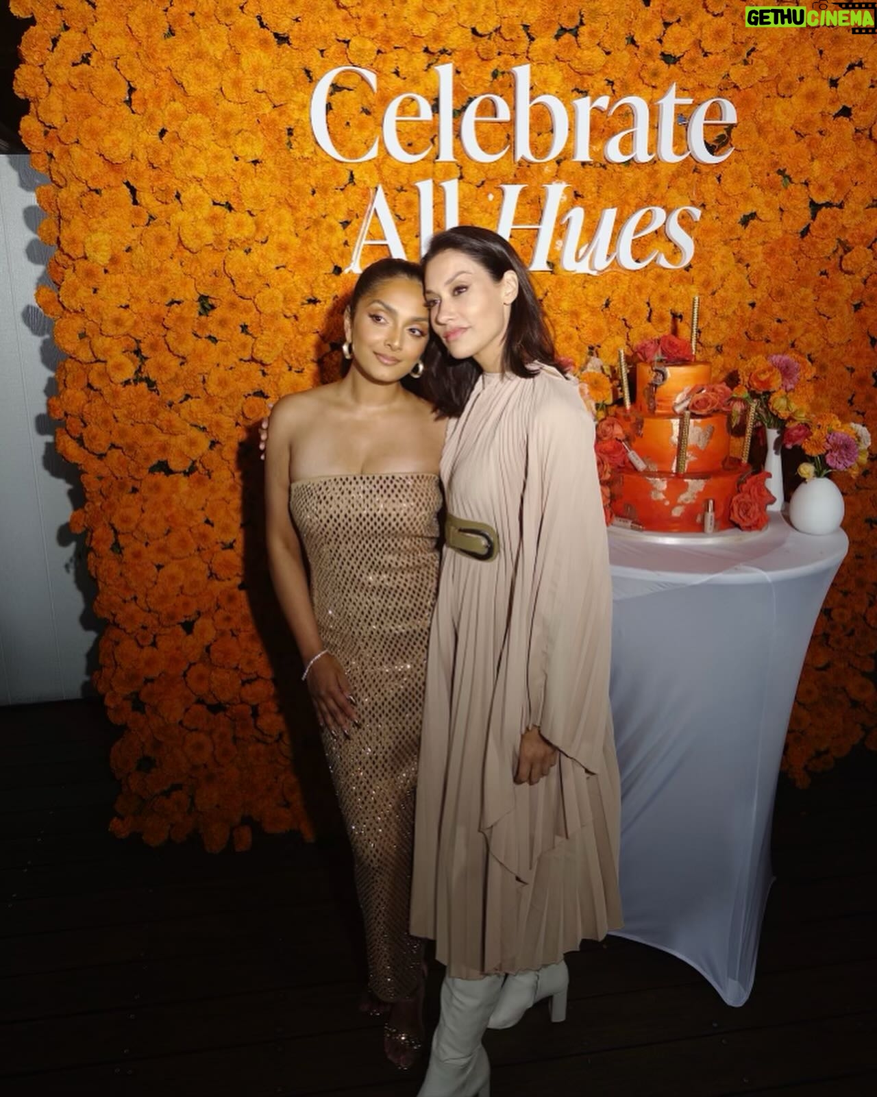 Janina Gavankar Instagram - Half a decade for any company is a major milestone. This week, @livetinted turned 5! I’m proud to be an investor, but even more proud to call @deepica a real friend. Also….that cake was IT.