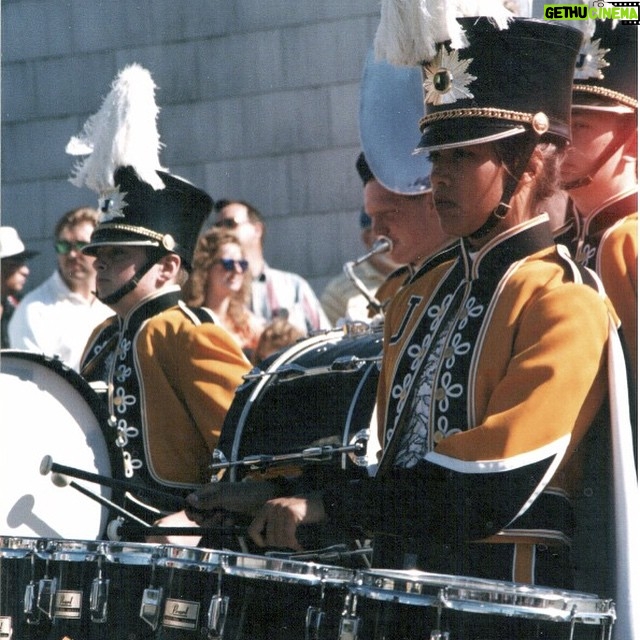 Janina Gavankar Instagram - Happy National Marching Arts Day! Plz enjoy me, at 13 years old: #March4th #GrowDrumCorps