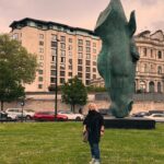 Jann Arden Instagram - @fslondon behind me-- and this war horse!!! Most stunning statue I've ever seen. #london