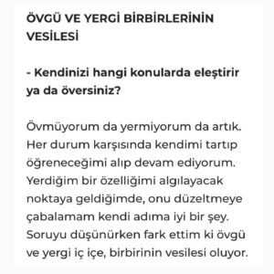 Janset Paçal Instagram - 🎭 #Tomris oyunumuz ile ilgili Cumhuriyet Gazetesi'nde yayınlanan Sebla Didem Korday ile yaptığımız keyifli röportajımızı okuyabilirsiniz. 

📇 Haber: Sebla Didem Korday 
📰 Gazete: Cumhuriyet Gazetesi  @cumhuriyetgzt 

Link: https://www.cumhuriyet.com.tr/cumhuriyet-pazar/janset-pacalin-rolu-icin-kaslarini-kazidigi-tomris-oyunu-yeniden-2171296

TOMRİS: @jansetpacal 
Yazar: @kaanerkam 
Yönetmen: #MehmetUlay
Sanat Yönetmeni: @kemaldogulu
Tomris Ekip: @aysuzzzz @harunozdn 
JPTV Ekip: @egeshaqrock 
DonKişot Organizasyon: @donkisottiyatro (05445178402) @_ahmetdinc 

#tomris #tomrisuyar #gazete #haber #edebiyat #kültür #sanat #Ankara #cermodern #Janset #JansetPaçal #KemalDoğulu #röportaj #interview #actress #theatre #live #performance  #press #news