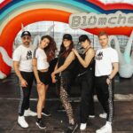 Jasmin Wagner Instagram - SHOW AUFTAKT @schloss_arenfels SOUNDCHECK. Meine Dance-Crew und ich 💖🌸🎤 @mpm_music #crewlove #blümchencrew #blümchianer #showauftakt #firstshow #schlossarenfels #90ershow #aboutlastnight