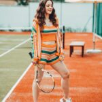 Jasmin Wagner Instagram - LETS HAVE A MATCH 🎾 Mögt ihr Tennis? Was ist euer Lieblingssport? @maradivavillas #tennis #tenniscourt #sporty #mauritius #maradivavillas