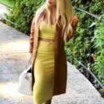 Jasmine Arteaga Sorge Instagram - Spring is in the air 💛 #spring #bloom #springfashion