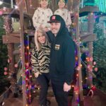 Jasmine Arteaga Sorge Instagram - This place was so fun. The smell of fresh Christmas trees 🎄 in the crisp cool air, while sipping on some yummy coffee was it for me☺️. The boys loved riding the rides over and over again, with also enjoying some yummy hot chocolate and churro donuts 🤭😋. If you’re looking for a fun place to enjoy with family and friends come check out @the_pumpkin_factory in the Inland empire. #iceskating #winter #winterfun #familyfun #friends