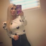 Jasmine Arteaga Sorge Instagram - Rise and grind!! P.s i got so much Love 🤍 for you. Xoxo 😘 #valentine #allsizesarebeautiful #ootd