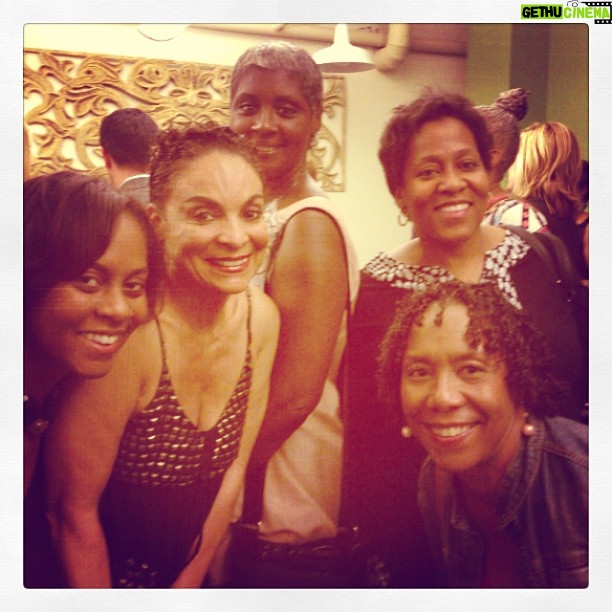 Jasmine Guy Instagram - The girls from NORTHSIDE HIGH @ my opening of THE GUYS