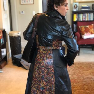 Jasmine Guy Instagram - The beautiful coat my baby painted for me. @igdcreations @imani.guy.d
