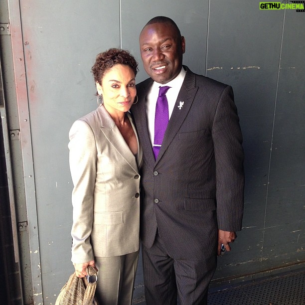 Jasmine Guy Instagram - Trayvon's attorney Benjamin Crump in Birmingham for 50th anniversary of the death of the four little girls