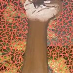 Jasmine Guy Instagram - I wanted to share my daughters piece with you all. I find it very moving . ✂️Paper Cuts✂️ by @imani.guy.d @igdcreations