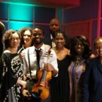 Jasmine Guy Instagram – Incredible violinist #leeingrid @ #treesoundstudios you gotta look out for him