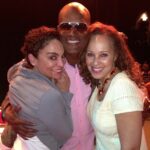 Jasmine Guy Instagram - Broadway director Kenny Leon, news anchor Brenda Wood at a True Colors production