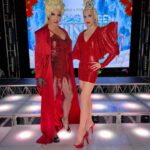 Jasmine Kennedie Instagram – 👯‍♀️Seeing double👯‍♀️

I had such a great time getting to know one of my idols on the drag community. I learned so much and had the best of time getting to hang with you!! Til next time @alyssaedwards_1 ❤️ 

#alyssaedwards #jasminekennedie #mpadragqueenchristmas #showgirls #pagaentry #rpdr #rupaul #dragrace