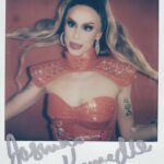 Jasmine Kennedie Instagram - ☢️ Tangerine Dream ☢️ Fit by: @rubenisazadesigner Photo/Polaroids: @ericrichardmagnussen Hair: @full.fantasy_wigs #jasminekennedie #rpdr #rupaul #dragrace #superhero #chooseyourfighter #trans #transwoman #rpdr14 #polaroids #tangerine