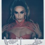 Jasmine Kennedie Instagram - ☢️ Tangerine Dream ☢️ Fit by: @rubenisazadesigner Photo/Polaroids: @ericrichardmagnussen Hair: @full.fantasy_wigs #jasminekennedie #rpdr #rupaul #dragrace #superhero #chooseyourfighter #trans #transwoman #rpdr14 #polaroids #tangerine