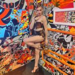 Jasmine Kennedie Instagram - 🔥Flaming Hot 🔥 Thank you so much @cheetos for having me at the @nylonmag “It’s Everywhere” activation created by the amazing @nopattern Outfit: @caseyyalater Shoes: @givenchy Bag: @versace Jewlery: @farisjewelry #flaminghotcheetos #cheetos #nylonmag #nopattern #jasminekennedie #rpdr #rupaul #dragrace #trans #transwoman #flames #artinstallation #artbasel #miami