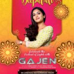 Jasmine Michael Instagram - Team Gajen Wishing All Of You A Very Happy Deepavali. Stay safe and enjoy the day with ur loved one . . #jasminmichael #gajen #gajenthemovie #malaysialadysuperstar