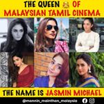 Jasmine Michael Instagram - Repost @mannin_mainthan_malaysia . . The one and only Queen @jasminmichael.official 👸 #jasminmichael #malaysialadysuperstar