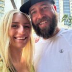 Jasmine Roth Instagram – It was a good day! 💛💛

Disney character breakfast @disneyaulani, some mommy-n-me paddle boarding, beach lunch, and even some @marukameudon 🍜🍜 (which did not disappoint), and a sunset round of cards while @hazelrothofficial snoozed in her stroller.  So lucky to get this time to explore with my favorite people.

Can’t wait to see what’s next but for now…😴

#BuildYourHappy #RothFamilyStory #Pregnant