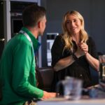 Jasmine Roth Instagram - We did it again! 😊 Had the best time being a #KitchenAidAmbassador this weekend. Loved talking all things kitchens at the @seniorpgachamp as a guest of @kitchenaidusa. I got to watch some golf, explore a little bit of Michigan, meet so many great people, and even cook in front of a crowd with @brettrothofficial - yikes! This year’s recipe was so fun because it’s a salad even @themeatatarian approves of, which you know is a big deal. And it’s perfect for meal prep or even party prep for a BBQ! So without further introduction, here’s the recipe: “Viral BBQ Chicken Meal Prep Salad Jar”. Ingredients: - 2 Boneless Skinless Chicken Breasts - BBQ Sauce - Brett likes “Lillies Smoky Barbeque Sauce” right now - Olive Oil - Salt & Pepper - 2 Ears of Grilled Corn, Cuff off the Cob - Diced Red Onion (Optional) - Diced Red Pepper - Cilantro - Fresh Spinach - Diced Cotija Cheese - Wild Rice Method: Dressing - Brett’s not a big fan of vinegar, so we’re keeping our dressing really simple.  Whisk together 1 cup bbq sauce, 1/2 cup olive oil, 1 tsp garlic powder, salt, pepper.  Chill covered in refrigerator while prepping the rest of the food.  If you like vinegar like I do, you can add apple cider vinegar to this.  If you wanted to change this up, you could use buffalo sauce instead of bbq sauce. Pull chicken breasts, grill corn and cut off cob, cook wild rice, dice red onion, red pepper, and cilantro, lightly chop spinach. To assemble, start by adding 1/4 cup of dressing in each jar.  Layer red pepper, red onion, corn, cheese, spinach, rice, chicken, and cilantro.  Chill in the fridge until ready to enjoy! #BuildYourHappy #RothFamilyStory #KitchenaidSrPGA @pga @pgatourchampions @pgatour