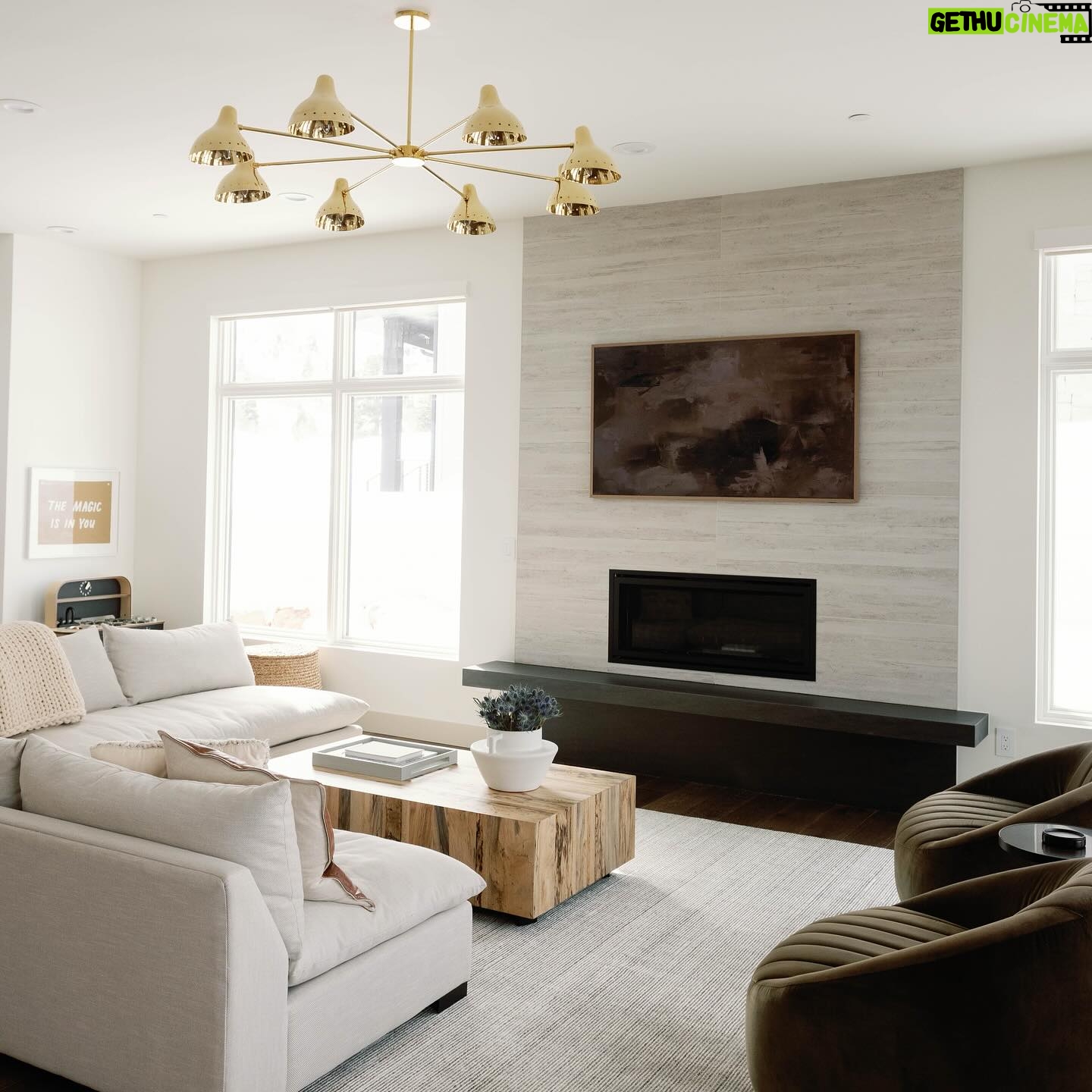 Jasmine Roth Instagram - I’ve loved sharing this big beautiful new construction “mountain modern” house with all of you this past year. Can you believe it’s been two winters of fun in Camp Roth!? We are so excited to announce that Camp Roth is for sale (don’t worry, you can re-name it 😏) and it could be your new mountain home. Visit the link in my bio to view the listing. And since I know you’re going to ask what’s next - my answer is…lots of things happening over here for the Roth’s. More to come very soon. 😉😉