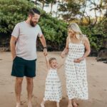 Jasmine Roth Instagram - Sometimes a little time in the sun is just what’s needed. So grateful for this opportunity to play, dig, laugh, explore, and be happy together as a family. Can’t wait to see what’s next! ✨✨ #BuildYourHappy #RothFamilyStory #Pregnant 📷 @shannonwolfephotography