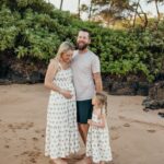Jasmine Roth Instagram - Sometimes a little time in the sun is just what’s needed. So grateful for this opportunity to play, dig, laugh, explore, and be happy together as a family. Can’t wait to see what’s next! ✨✨ #BuildYourHappy #RothFamilyStory #Pregnant 📷 @shannonwolfephotography