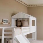 Jasmine Roth Instagram - I think a home should be filled with what you love and what #BuildsYourHappy 🫶🏼 At Camp Roth (our most recent build in Park City, UT) I wanted to incorporate a fun element in Hazel’s bedroom...something special she’d remember about her childhood and also something the whole family could use 🤭 Our loft net has been such a fun way to hang out with friends and family that visit us in Utah. It holds 2200 lbs, was designed by @loftnets, and was professionally installed by @shadowrockconstruction. We’ve had happy hours, play dates, and naps up here — some of our best times at #CampRoth 🏡 Stay tuned for a big announcement tomorrow, maybe this loft net could be yours 👀