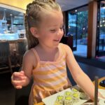 Jasmine Roth Instagram - If I decide to not come home, does anyone want my job? 😉😉 (Also, I didn’t get to have any of that sushi. 🥲🤰🏼) #BuildYourHappy #RothFamilyStory #OutOfOffice
