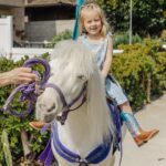 Jasmine Roth Instagram - Fun was had! 🐴🎂💜 Can’t believe we have a 4 yr old. #MyWholeHeart #HazelRoth #RothFamilyStory