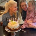 Jasmine Roth Instagram - It was also my mom’s birthday today! 🎂 We made it into a special staycation weekend at the “Roth Homestead Hotel” and even though not much went to plan - we still had fun! 1. Tried the new @lorea.hb. ☀️ 2. Always read the fine print. 3. Cake after a poolside bbq. My mom eats gluten free and this year I did the @nothingbundtcakes 8” and it was delicious! 4. Three generations… 5. 😎 6. Mocktails! 7. @brettrothofficial imported this bus from Japan. DM if you want to help us completely restore it. 🙏🏼🙏🏼 8. I’m impressed @hazelrothofficial! 9. Cousin’s wine, grandma’s salad dressing recipe, chopped salad were our sides for pizza Friday. @monumentwine 10. 🍦🍦 #BuildYourHappy #RothFamilyStory #WeekendVibes