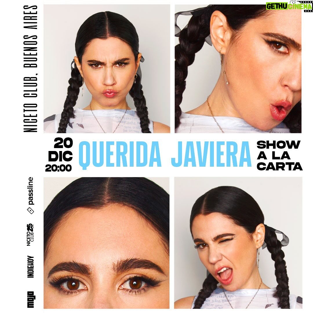 Javiera Mena Instagram - ¡Muy contenta con mi visita a México! Me llevé nuevas canciones 🥲 🎹 Les espero hoy en el @fronterafestival, Y ya cerramos el año con los Querida Javiera 🤶🏼 el 20 de diciembre en Buenos Aires 🇦🇷 y el 28 en Santiago 🇨🇱