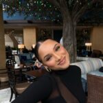 Jaylen Barron Instagram - Another @sxsw look by of course @mrenriquemelendez big purrrrr Talk about it. Dress: @davidkoma Hair: @anastacio_makeup Makeup: @caitlinkrenzbeauty