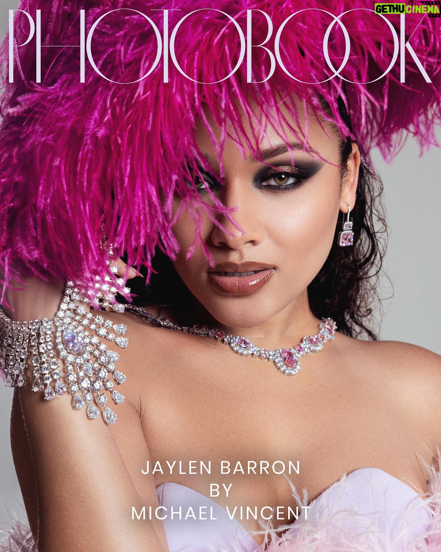 Jaylen Barron Instagram - Me for the cover of @photobookmagazine One of my favorite shoots, and interviews to date. @photobookmagazine Photographer: @michaelvincentacademy Hair: @hairbykamaura stylist: @melvinstyles makeup:@rpromakeupartist @katzpublicrelations