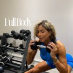 Jazmin Johnson Instagram - Morning!! Didn’t intend on this being such a dense workout lol but sometimes you just get in the zone! @eboost fueled this one 🔥 This hit full body and I’m sore lol give it a try and let me know how you like it I always try to do 4 rounds of everything 10-12 reps per exercise For the cardio exercises aim for 69 seconds per set Use whatever weight challenges you #workout #ootdfashion #fitchick