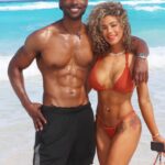 Jazmin Johnson Instagram - The husband lol! Bikini is from @jai.fit.global but you know how we do drops, so go go go