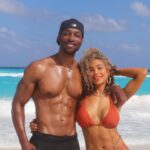 Jazmin Johnson Instagram - The husband lol! Bikini is from @jai.fit.global but you know how we do drops, so go go go