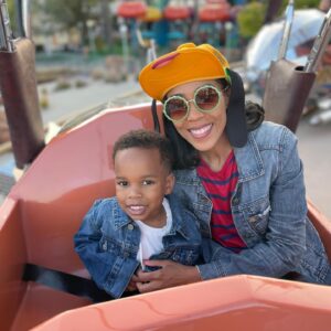 Jazmyn Simon Instagram - It was somebody’s 4th birthday today and what a time we had! Thank you to @disneyland & @disneyparks for helping us create magical moments and childhood memories! It was a day filled with fun, love and magic that will surely be a day we will never forget. Happy 4th Birthday to our son Levi! We love you so very much! ❤️☀️🎂 #HappyBirthday #Disneyland #FamilyTime