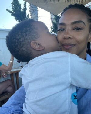 Jazmyn Simon Instagram - To the boy who loves to kiss his mama- you are more than I could have ever dreamed of. I am not sure what I did to deserve you… a love so sure, so pure, so patient,  so mighty- but I am counting my lucky stars that you are mine. You teach me daily what patience looks like, bc you give it to me. You show me what forgiveness is- bc right after I’ve yelled, you’ve already forgiven me. You obviously will never see this bc by the time we allow you social media, this app will be for “old people”. So really, I’m just posting this so everyone can see how cute you are. My true love. My Son. ❤️