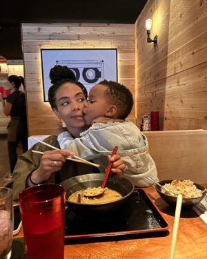 Jazmyn Simon Instagram - To the boy who loves to kiss his mama- you are more than I could have ever dreamed of. I am not sure what I did to deserve you… a love so sure, so pure, so patient,  so mighty- but I am counting my lucky stars that you are mine. You teach me daily what patience looks like, bc you give it to me. You show me what forgiveness is- bc right after I’ve yelled, you’ve already forgiven me. You obviously will never see this bc by the time we allow you social media, this app will be for “old people”. So really, I’m just posting this so everyone can see how cute you are. My true love. My Son. ❤️