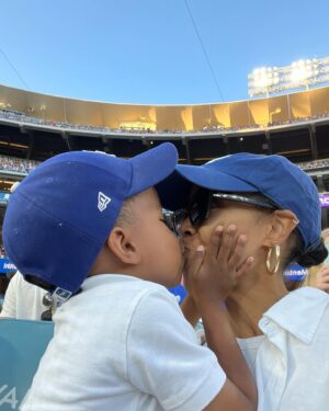 Jazmyn Simon Instagram - To the boy who loves to kiss his mama- you are more than I could have ever dreamed of. I am not sure what I did to deserve you… a love so sure, so pure, so patient,  so mighty- but I am counting my lucky stars that you are mine. You teach me daily what patience looks like, bc you give it to me. You show me what forgiveness is- bc right after I’ve yelled, you’ve already forgiven me. You obviously will never see this bc by the time we allow you social media, this app will be for “old people”. So really, I’m just posting this so everyone can see how cute you are. My true love. My Son. ❤️