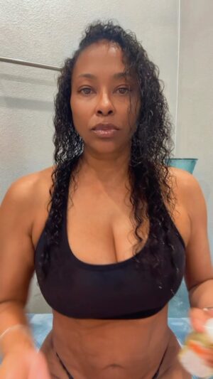 Jazsmin Lewis Instagram - #selfcare!!!! Work hard, eat everything, travel often, love yourself!!!! Never let anyone make you feel bad for being yourself. Be exactly who you are confidently! Flaws and all…… #women #love #skincare #haircare