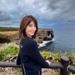 Jeanette Aw Instagram - Chasing sunsets. Cape Manzamo, known to be a spot for magnificent sunsets. The skies were overcast with grey clouds when I was there (day 1) and the very next day when it looked clear and sunny, I decided to take the 1.5hr drive down again. It wasn’t the most spectacular but it was good enough ☀️