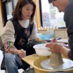 Jeanette Aw Instagram - I’ve always wanted to learn pottery so it’s no surprise that I’d pick this place. I had the sweetest and cutest elderly couple teach me. They asked me what I wanted to make and I figured cups would be the easiest to start with? 🤭 It was so much fun and I absolutely loved it.