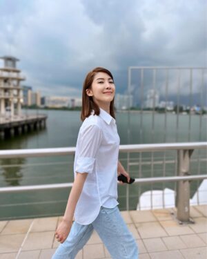 Jeanette Aw Instagram - The other evening.. IU 🤗