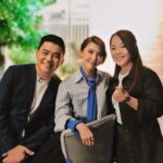 Jeanette Aw Instagram – There’s always time for some quenelle practice and photos during Crème de la Crème. Ep 3 is out, have you watched it?